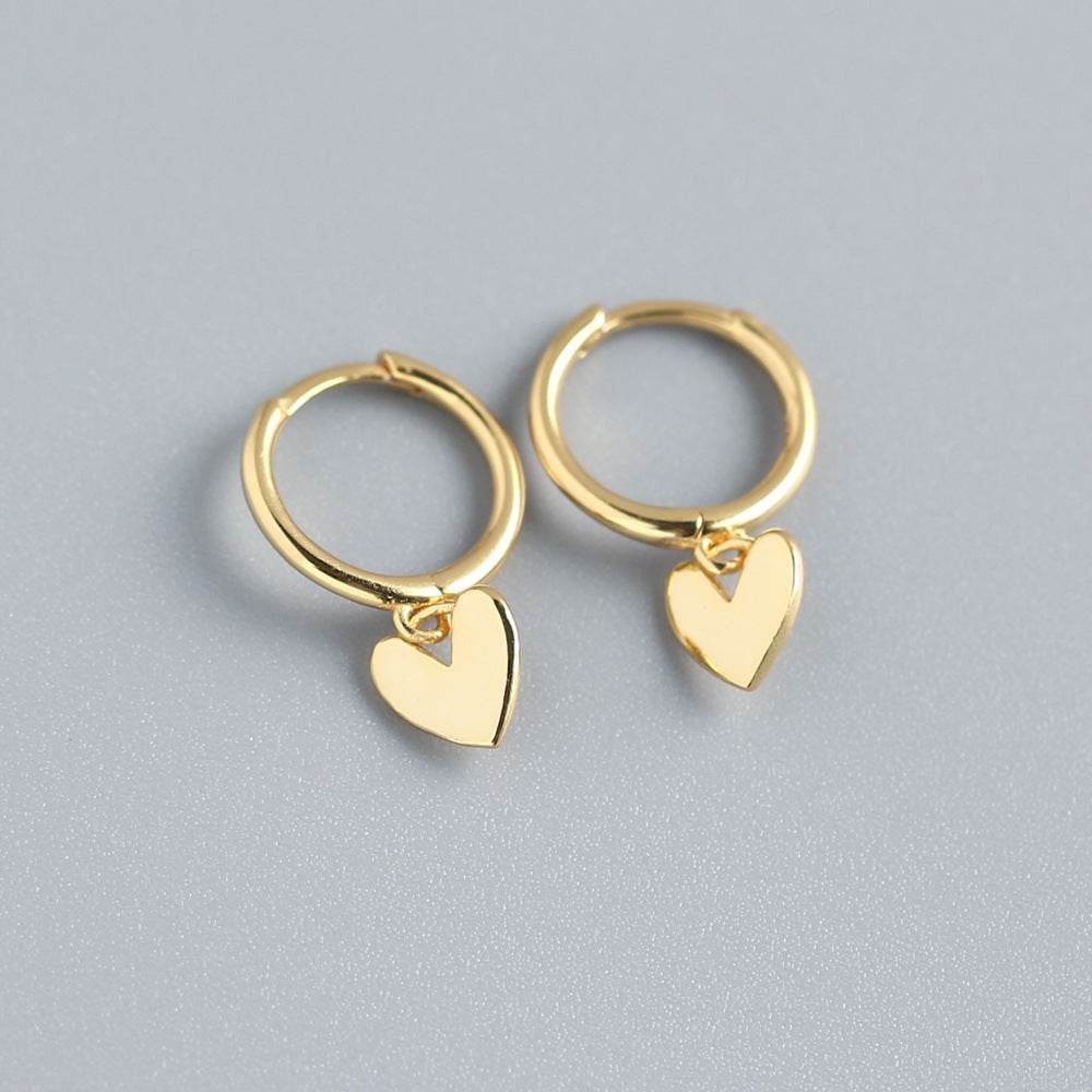 Love Heart Earrings Premium Temperament Earrings Jewelry - ProTrendyz