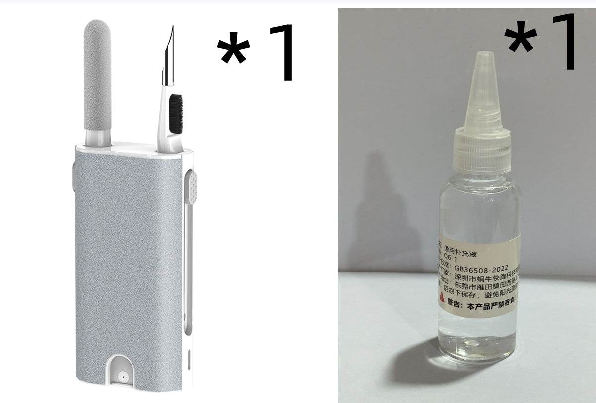 5 In 1 Screen Cleaner Kit Camera Phone Tablet Laptop Screen Cleaning Tools Earphone Cleaning Brush Pen For Office - ProTrendyz