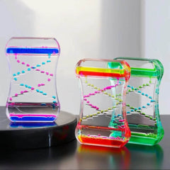 Creative Cruise Fluid Liquid Hourglass Quicksand Timer 2024 Ins Living Room Office Ornaments Desk Table Decorations Home Decor - ProTrendyz