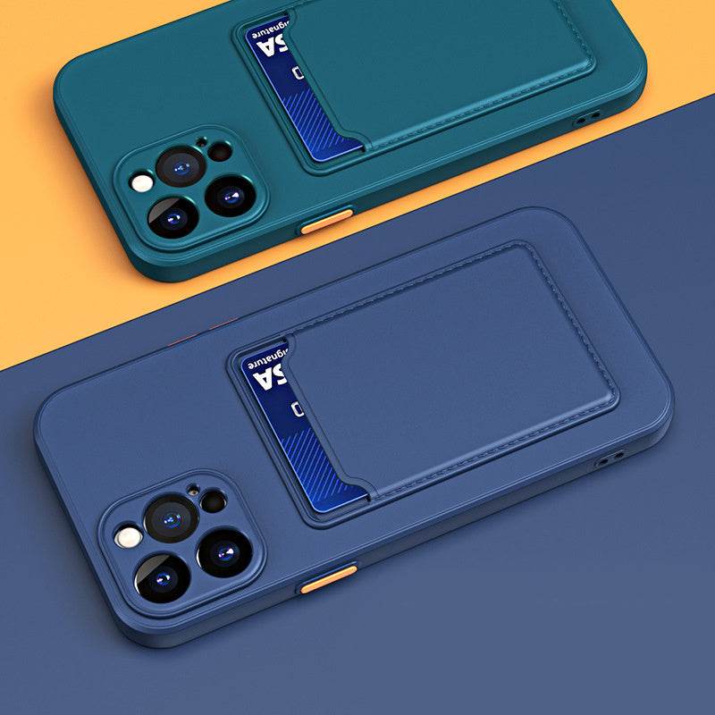 Simple Pure Color Liquid Silicone Phone Case - ProTrendyz