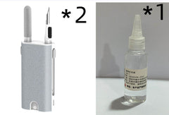 5 In 1 Screen Cleaner Kit Camera Phone Tablet Laptop Screen Cleaning Tools Earphone Cleaning Brush Pen For Office - ProTrendyz