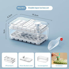 28 56 Grids Reusable Ice Mold Ice Cubes Tray DIY Moulds Ice Cubes Maker Release Homemade Ice Cubes Tray Mold Home Ice Making Tool - ProTrendyz