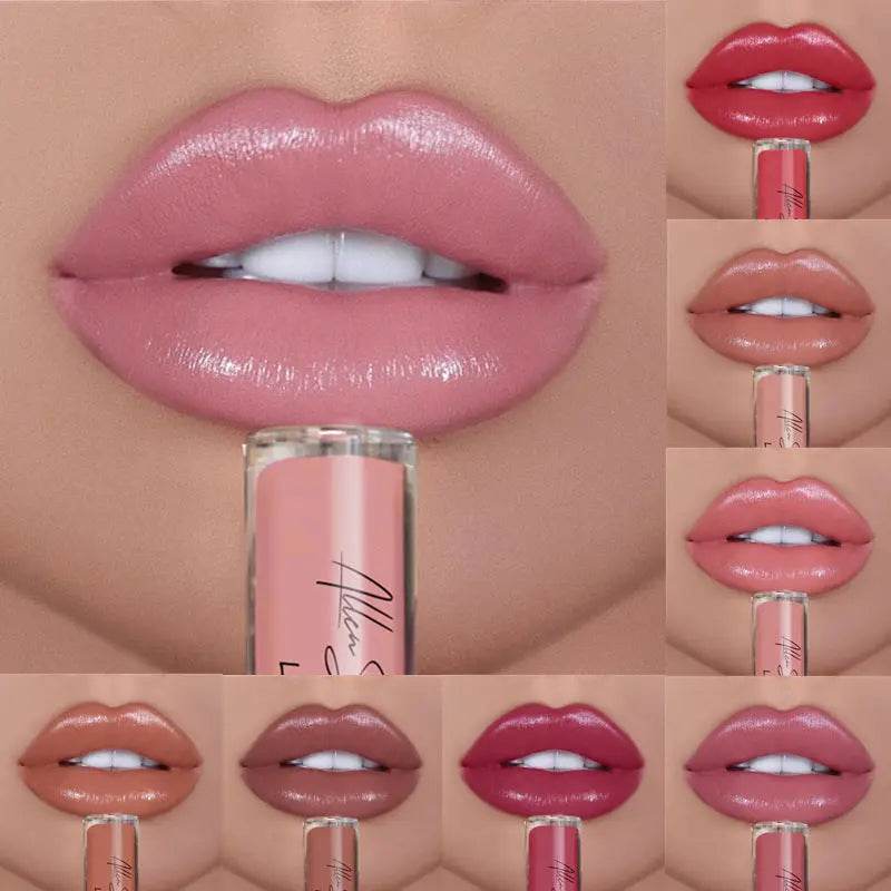 Silky Cream Texture Lip Gloss Aliexpress Shopee Cross-Border Exclusive Lip Glaze Lip Gloss Lipstick - ProTrendyz