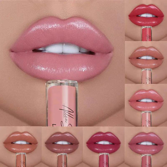 Silky Cream Texture Lip Gloss Aliexpress Shopee Cross-Border Exclusive Lip Glaze Lip Gloss Lipstick - ProTrendyz