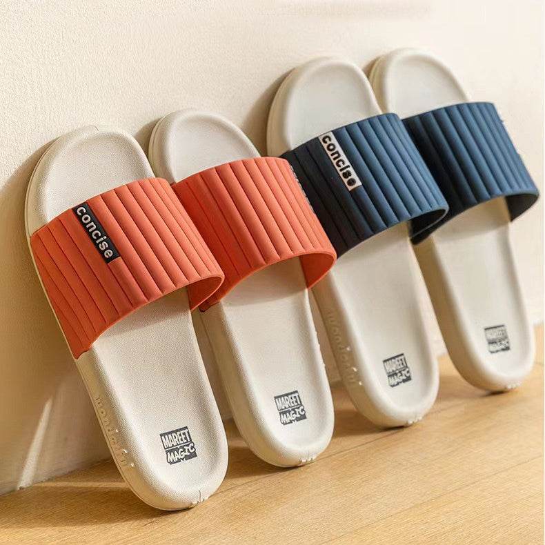 Soft Bathroom Slippers Men EVA Non Slip House Dorm Shoes - ProTrendyz