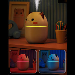Air Humidifier Cute Cat Ultra-Silent USB Office Household Bedroom Car Aromatherapy Air Purifier With Led Cool Mist Spray - ProTrendyz