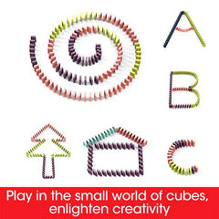 Domino Train Toys Baby Toys Car Puzzle Automatic Release Licensing Electric Building Blocks Train Toy - ProTrendyz