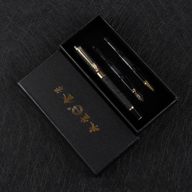 Immortal Fountain Pen Faucet Signature Pen Student Office Metal Iridium Nib - ProTrendyz