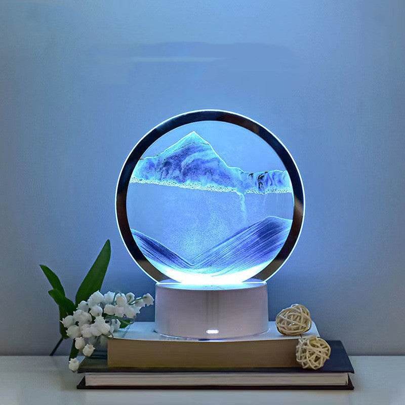 Creative 3D Quicksand Table Lamp Bedside - ProTrendyz