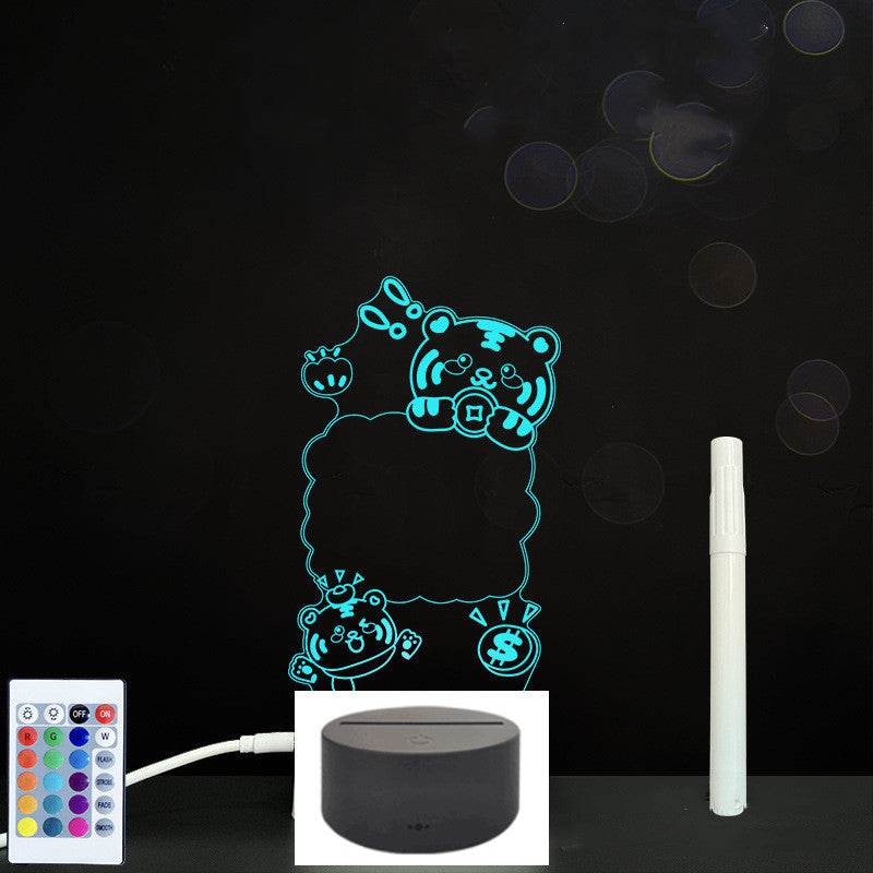 3D Acrylic Board Handwriting Message Board LED Light - ProTrendyz