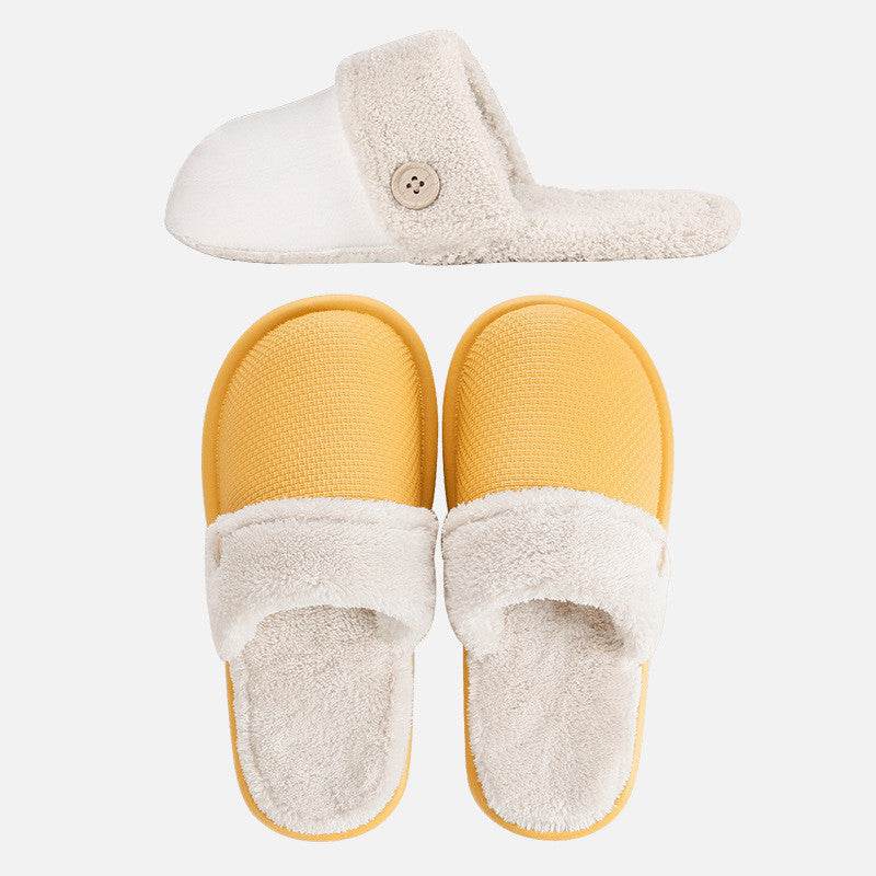 New Autumn And Winter Warm Household Non-slip Home Indoor Removable Slippers - ProTrendyz