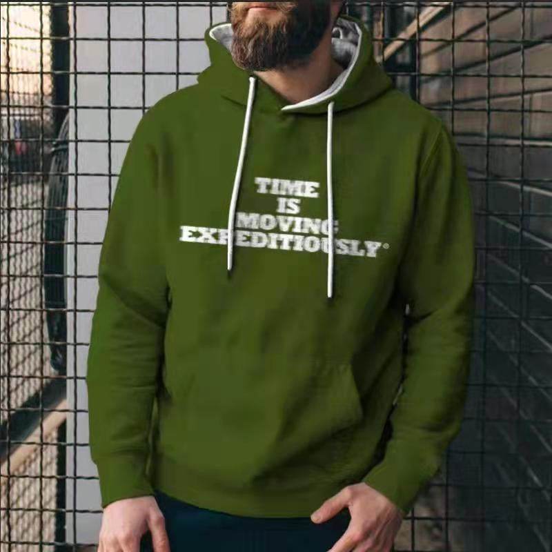 Fashion Solid Color Men's Casual Hoodies Sweatshirts - ProTrendyz