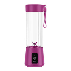 10 Colors Portable Small Electric Juicer Stainless Steel Blade Cup Juicer Fruit Automatic Smoothie Blender Kitchen Tool - ProTrendyz