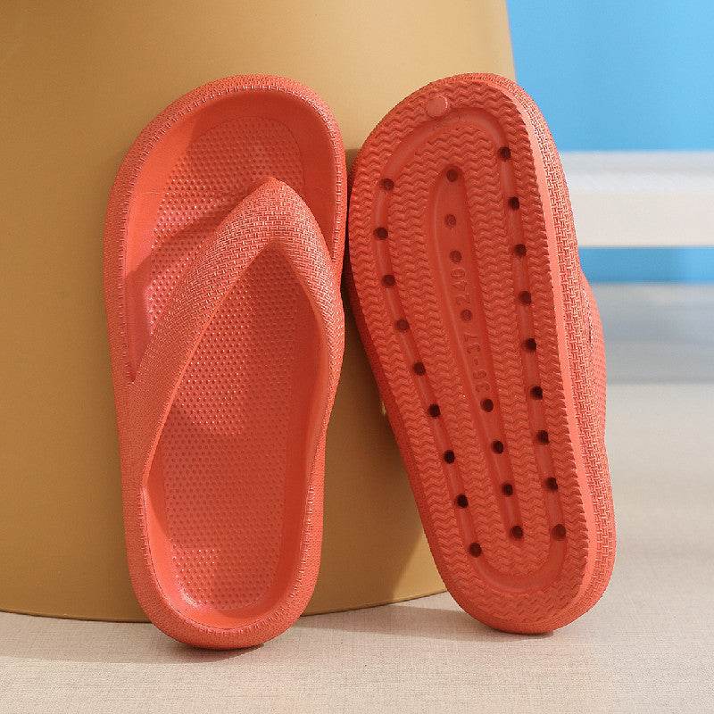 Clip Toe Shoes Eva Non-Slip Slippers Soft Sole Flip Flops Women Thick Bottom Bathroom Slides Summer - ProTrendyz