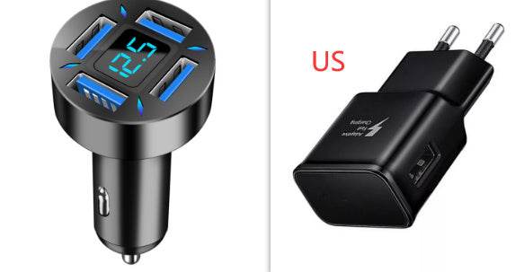Four-port Car Charger 4USB Car Charger - ProTrendyz