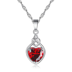 Heart-shaped Ruby Jewelry Suit - ProTrendyz