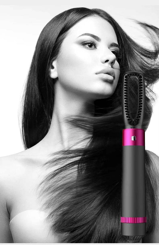 Professional 5 In 1 Hair Dryer Brush Dryer And Straightening Brush Electric Hair Styling Tool Automatic Hair Curler Beauty Supplies Gadgets - ProTrendyz