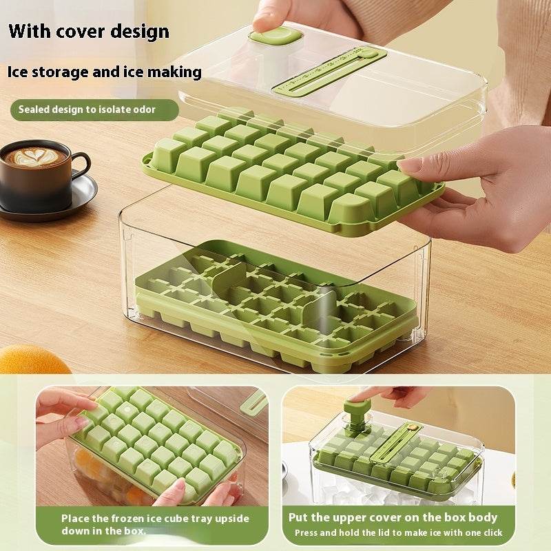 28 56 Grids Reusable Ice Mold Ice Cubes Tray DIY Moulds Ice Cubes Maker Release Homemade Ice Cubes Tray Mold Home Ice Making Tool - ProTrendyz