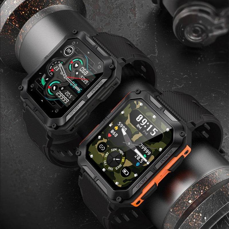Bluetooth Talk Smart Watch Outdoor Three Anti Sports Waterproof Meter Step - ProTrendyz