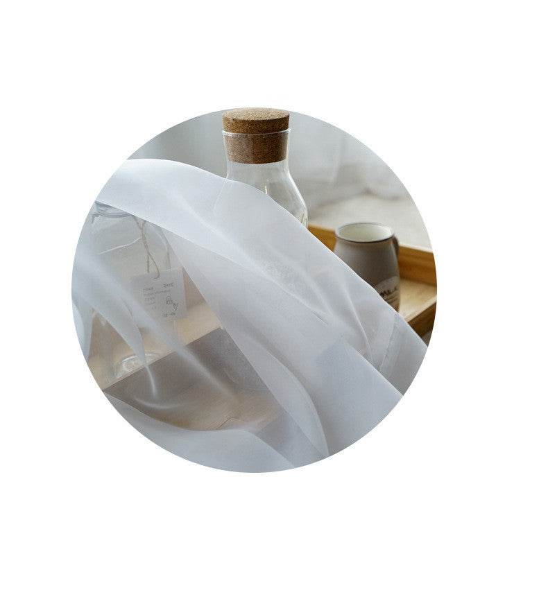 Modern And Simple Pure Color Cotton And Linen Window Screen - ProTrendyz