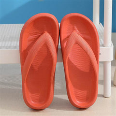 Clip Toe Shoes Eva Non-Slip Slippers Soft Sole Flip Flops Women Thick Bottom Bathroom Slides Summer - ProTrendyz