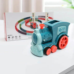 Domino Train Toys Baby Toys Car Puzzle Automatic Release Licensing Electric Building Blocks Train Toy - ProTrendyz