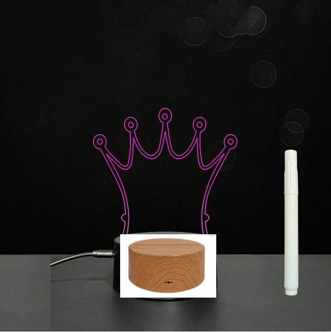 3D Acrylic Board Handwriting Message Board LED Light - ProTrendyz