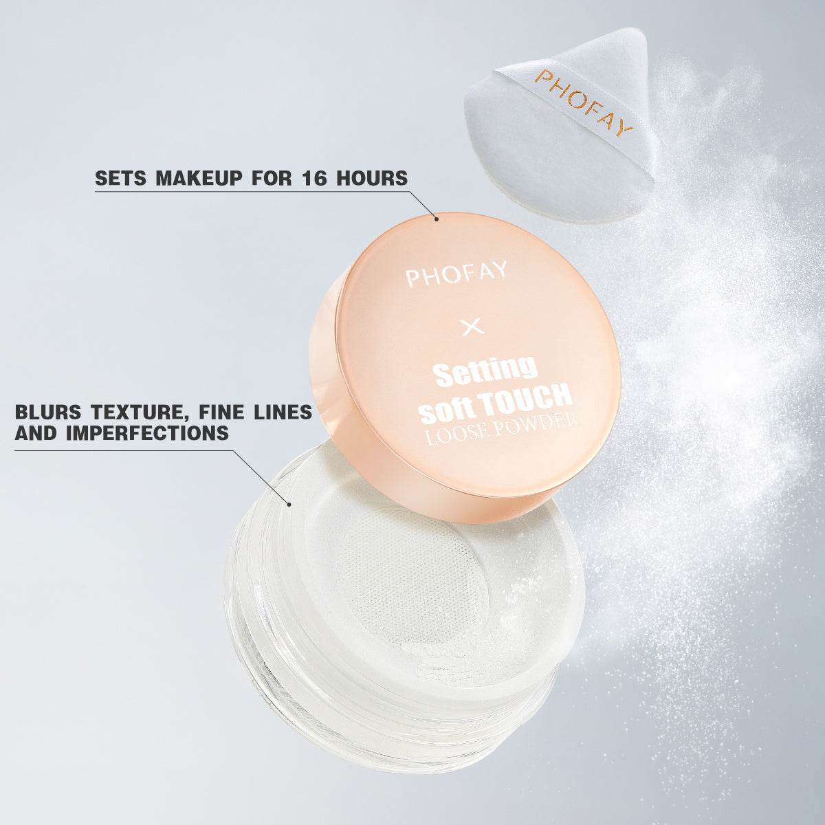 PHOFAY Setting Soft Touch Loose Powder - ProTrendyz