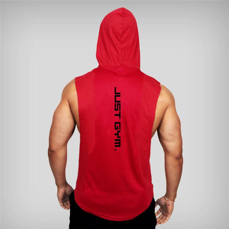 Fitness Vest Men Hooded Loose Clothes - ProTrendyz