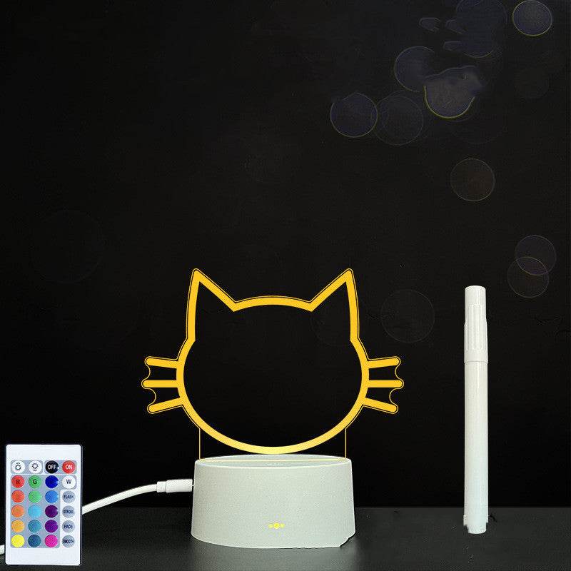 3D Acrylic Board Handwriting Message Board LED Light - ProTrendyz