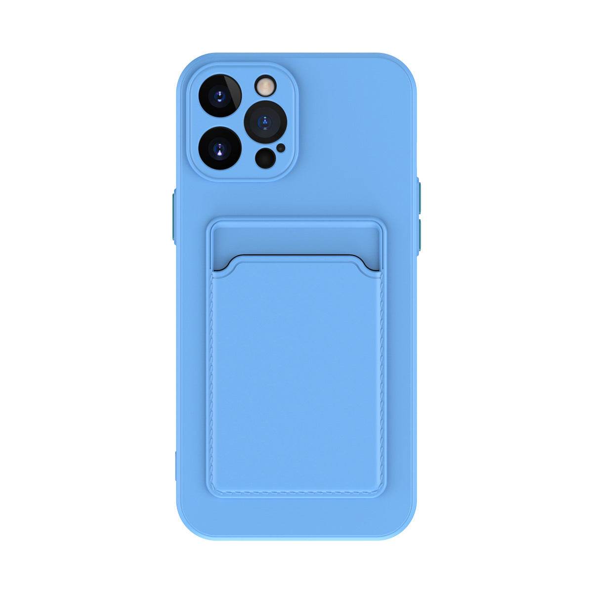 Simple Pure Color Liquid Silicone Phone Case - ProTrendyz
