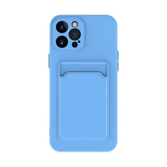 Simple Pure Color Liquid Silicone Phone Case - ProTrendyz