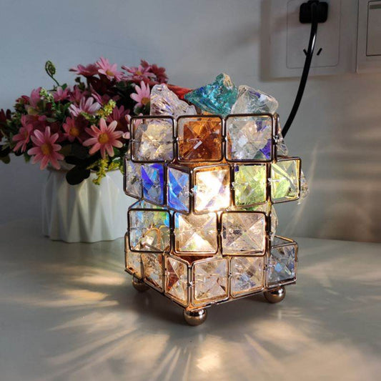 Cute Mini Creative European Table Lamp Modern Led Crystal Bedroom Table Lamp Night Lights Crystal Lampe Bureau Room Decor - ProTrendyz