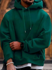 Men's Solid Color Hooded Jumper - ProTrendyz