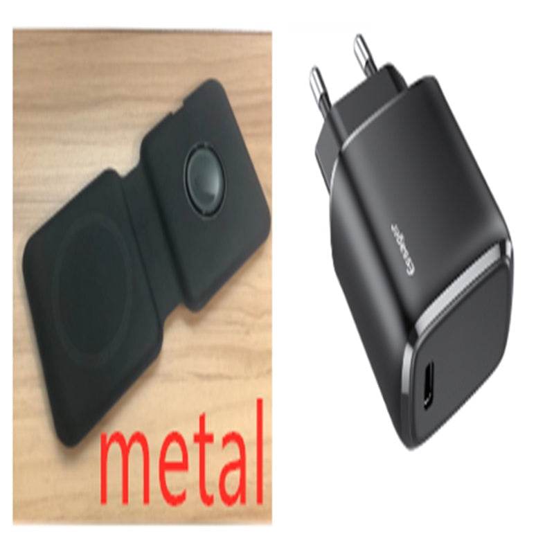 2 in 1 Magnetic Wireless Charger 15W Charging Dock Wireless QI Fast Charger - ProTrendyz