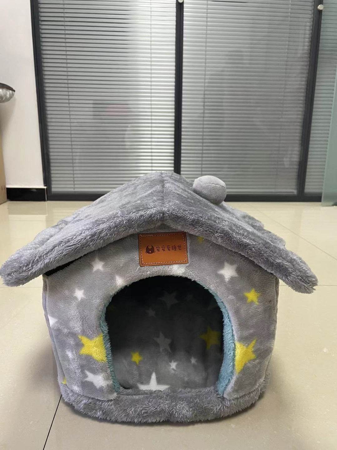 Foldable Dog House Pet Cat Bed Winter Dog Villa Sleep Kennel Removable Nest Warm Enclosed Cave Sofa Pets Supplies - ProTrendyz
