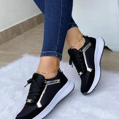 Women Sneakers Lace-up Sports Shoes - ProTrendyz