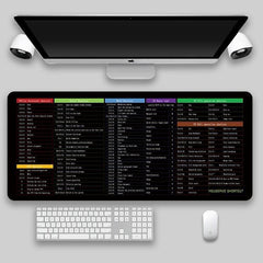 Shortcut Key Mouse Pad Oversized Thickened Desk Keyboard Pad - ProTrendyz
