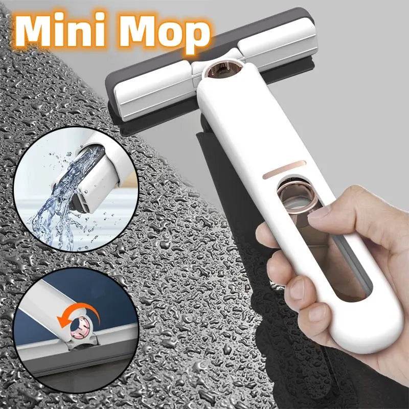 Mini Mops Floor Cleaning Sponge Squeeze Mop Household Cleaning Tools Home Car Portable Wiper Glass Screen Desk Cleaner Mop - ProTrendyz