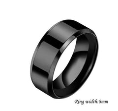 Niche Rings For Men And Women Stainless Steel Couple Rings - ProTrendyz
