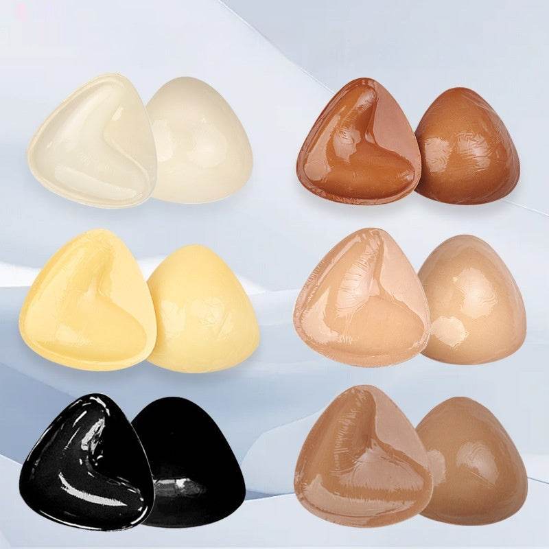 Double Sided Adhesive Sticky Bra Inserts Push Up Thick Sponge Breast Lift Pads Women Swimsuit Bikini Cup Enhancer - ProTrendyz