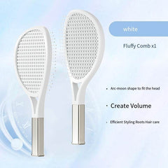 Hair Comb Tennis Racket Fluffy Combs High Skull Top Hair Artifact Airbag Cushion Massage Comb Barber Tools Hair Detangler Hairbrush For Thick Hair Self Cleaning Curly Hair Brush For Curly Hair - ProTrendyz