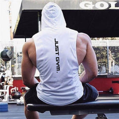 Fitness Vest Men Hooded Loose Clothes - ProTrendyz