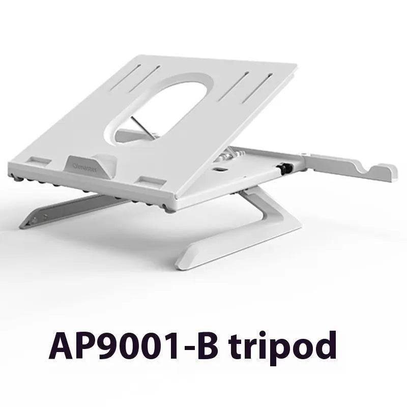 New Laptop Stand Multifunctional Folding Lift Portable Laptop Stand Monitor Increase Rack Aluminum Alloy Base - ProTrendyz