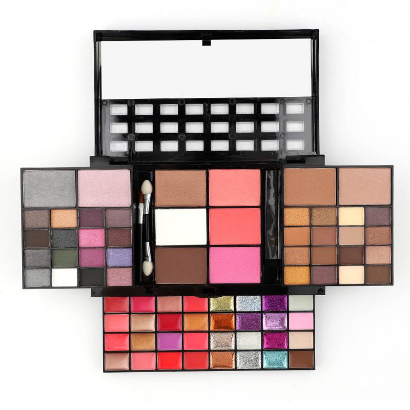 74 Colors Makeup Set Lip Gloss Blush Eyeshadow Highlight Combination Plate Wholesale Makeup Set - ProTrendyz