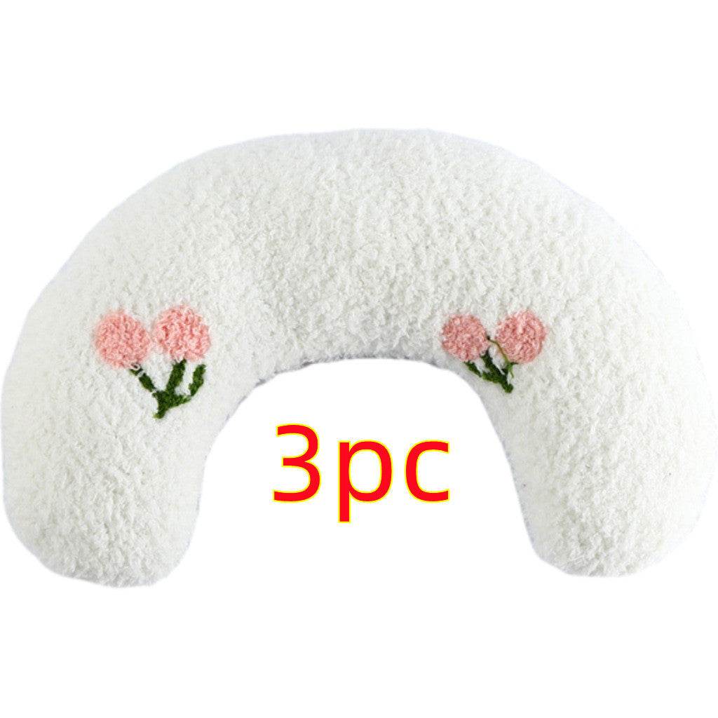 Little Pillow For Cats Fashion Neck Protector Deep Sleep Puppy U-Shaped Pillow Pets Pillow Kitten Headrest Dog Sleeping Pillow Pet Products - ProTrendyz