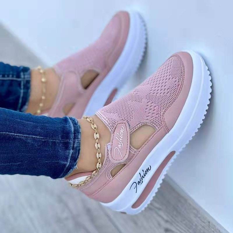 Women's Sneakers Summer New Ladies Casual Low Wedge Breathable Non-Slip Comfort Feamle Sport Shoes Mesh Shoes Fashion Style - ProTrendyz