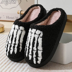 Halloween Ghost Hand Cartoon Thermal Cotton Slippers - ProTrendyz