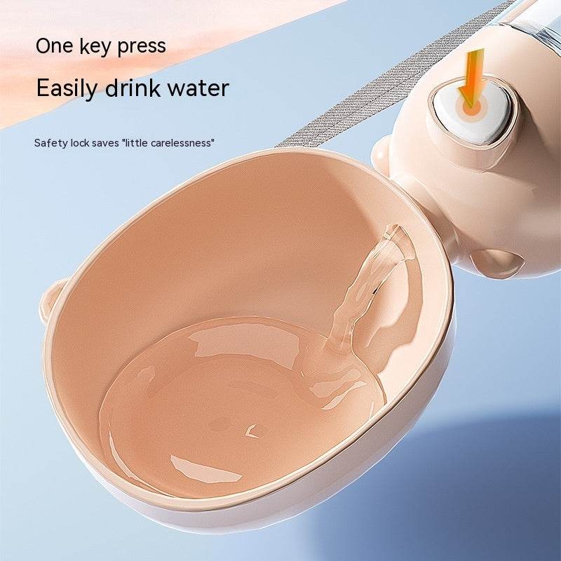 Portable Dog Water Bottle Food And Water Container For Pet Pets Feeder Bowl Outdoor Travel Drinking Bowls Water Dispenser - ProTrendyz