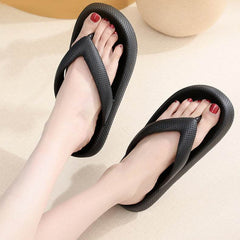 Clip Toe Shoes Eva Non-Slip Slippers Soft Sole Flip Flops Women Thick Bottom Bathroom Slides Summer - ProTrendyz
